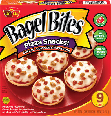 Cheese, Sausage & Pepperoni Pizza Snacks!, Cheese; Sausage; Pepperoni
