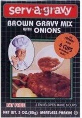 Serv-A-Gravy, Brown Gravy Mix With Onions