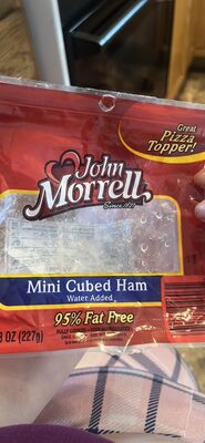 Mini Cubed Ham Water Added