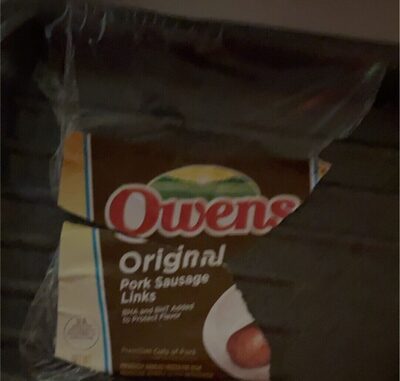 Original Pork Sausage Links, Original