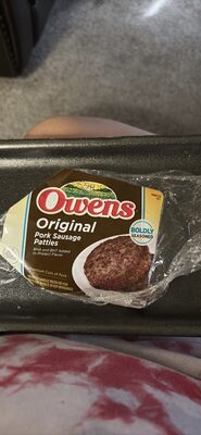 Original Pork Sausage Patties, Original