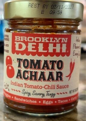 Indian Tomato Achaar Chili Sauce, Tomato