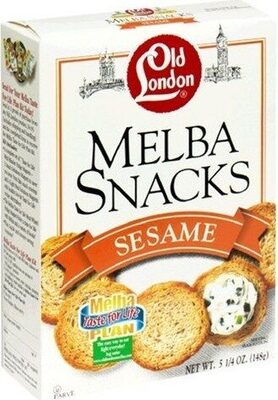 Sesame Melba Snacks, Sesame
