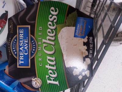 Feta Crumbled Cheese, Feta