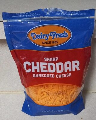 Sharp Cheddar Fancy Shredded Cheese, Sharp Cheddar