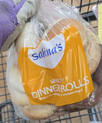 White, Honey Wheat, Pumpernickel Variety Dinner Rolls, White, Honey Wheat, Pumpernickel