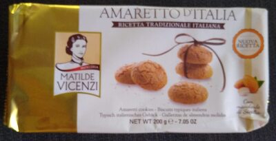 Amaretto D'Italia Original Italian Recipe Amaretti Cookies, Amaretto D'Italia