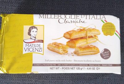 Millefoglie D'Italia Puff Pastry Sticks With Butter, Butter