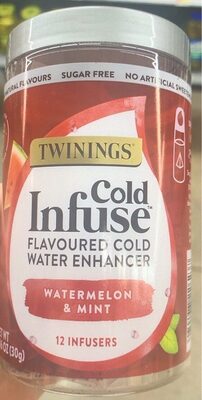 Watermelon & Mint Cold Infuse Flavoured Cold Water Enhancer, Watermelon & Mint