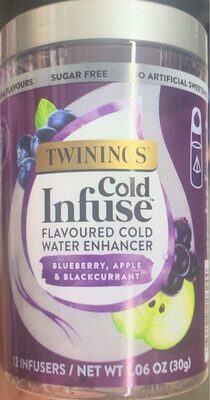 Blueberry & Apple Flavoured Cold Water Enhancer, Blueberry & Apple