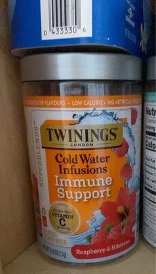 Immune Support Cold Water Infusions, Raspberry; Hibiscus