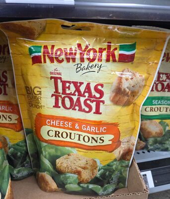 Texas Toast, Cheese & Garlic Croutons