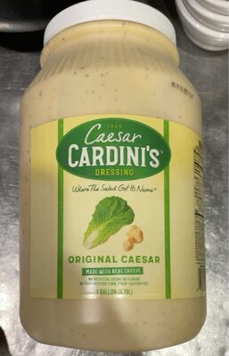 Cardini's Caesar Dressing 1 Gallon Bottle