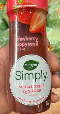 Strawberry Poppyseed Dressing, Strawberry; Poppyseed