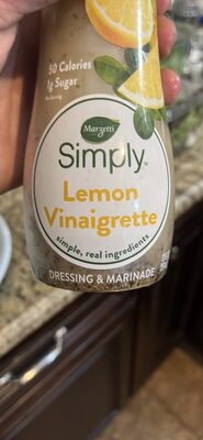 Lemon Vinaigrette Dressing & Marinade, Lemon Vinaigrette