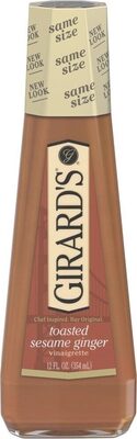 Girard's Toasted Sesame Ginger Vinaigrette 12 Fl Oz Bottle