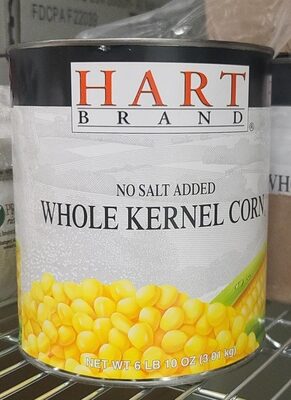 Hart No Salt Whole Kernel Corn 106oz