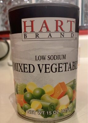 Hart Low Sodium Mixed Vegetable 15oz