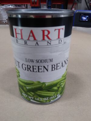 Hart Low Sodium Cut Green Beans - 14.5oz can