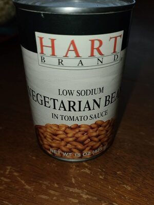 Hart Low Sodium Vegetarian Beans 15oz