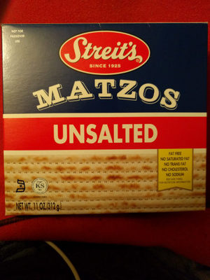 Unsalted Matzos