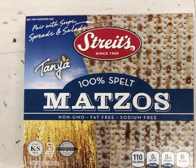 100% Spelt Matzos
