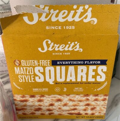 Everything Flavor Matzo Style Squares, Everything