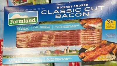 Hickory Smoked Classic Cut Bacon, Hickory Smoked