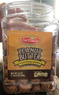 Peanut Butter Filled Pretzel Nuggets, Peanut Butter