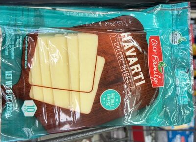 Havarti Sliced Cheese, Havarti