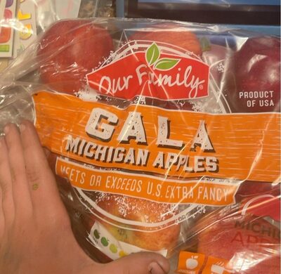 Gala Michigan Apples, Gala Michigan