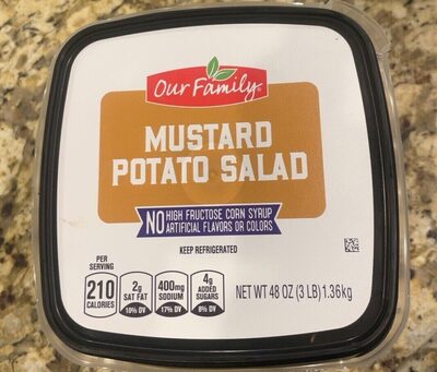 Mustard Potato Salad, Mustard Potato