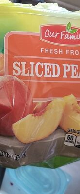 Fresh Frozen Sliced Peaches