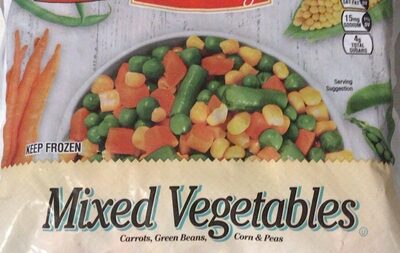 Mixed Vegetables Carrots, Green Beans, Corn & Peas, Mixed Vegetables