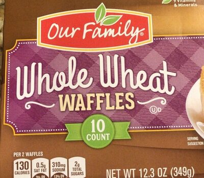 Whole Wheat Waffles, Whole Wheat
