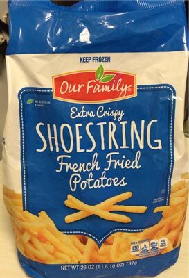 Extra Crispy Shoestring French Fried Potatoes, Extra Crispy