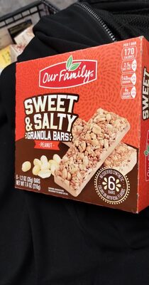 Peanut Sweet & Salty Granola Bars, Peanut