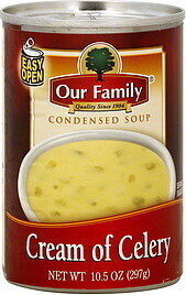 Cream Of Celery Condensed Soup, Cream Of Celery