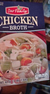Fat Free Chicken Broth, Chicken