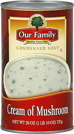 Cream Of Mushroom Condensed Soup, Cream Of Mushroom