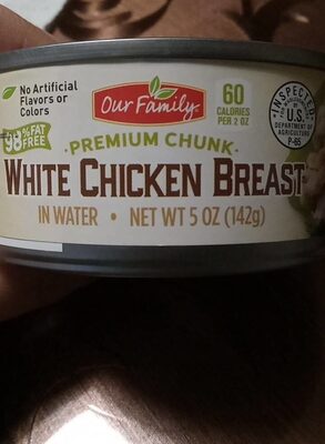 Premium Chunk White Chicken Breast In Water