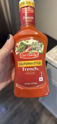 California French Style Dressing, California French Style