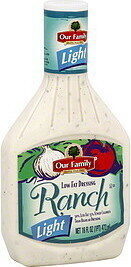 Light Ranch Dressing, Light Ranch