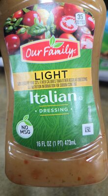 Light Italian Dressing, Light Italian
