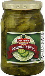 Hamburger Dill Slices, Hamburger Dill