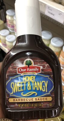 Honey Sweet & Tangy Barbecue Sauce, Honey