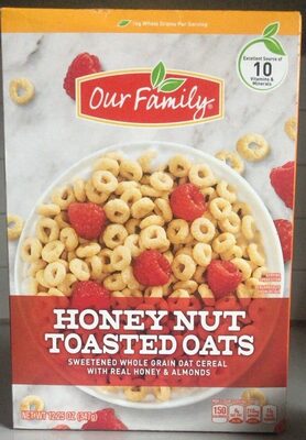 Honey Nut Toasted Oats, Honey Nut Toasted