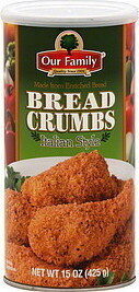 Italian Style Bread Crumbs, Italian Style
