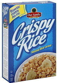 Crispy Rice Toasted Rice Cereal, Crispy Rice