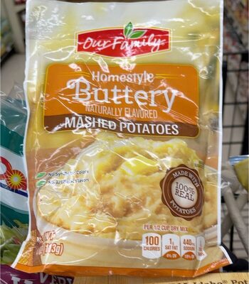 Buttery Homestyle Instant Mashed Potatoes, Buttery Homestyle